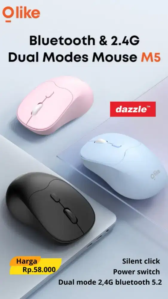 Mouse wireless Olike M5