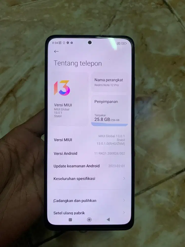 Redmi note 12 pro 8/256
