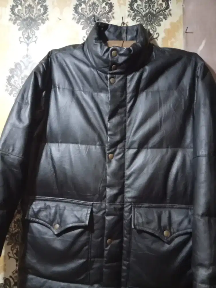 Jaket kulit, kulit domba asli