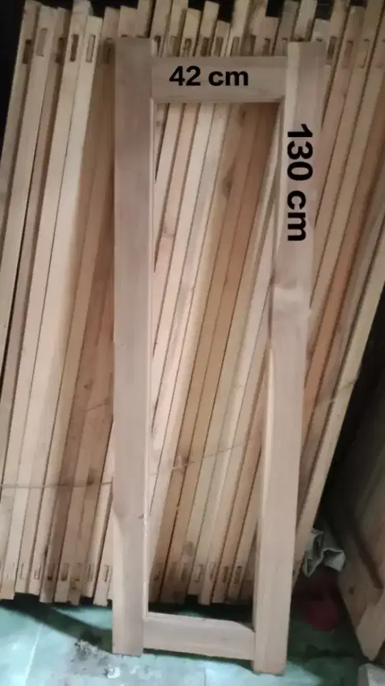 Jual Bingkai jendela kayu jati