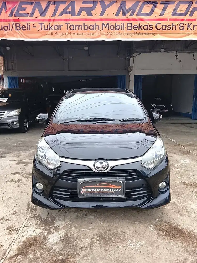 Agya Automatic Warna Hitam Tahun 2017 Tipe G Baru Termurah Bagus Irit