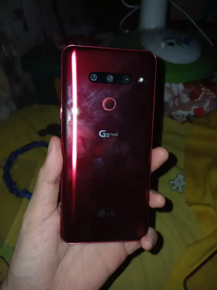 Jual Santai LG G8 ThinQ langka 6/128 Triple Camera