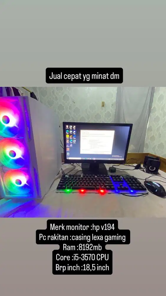 jual cepat pc rakitan