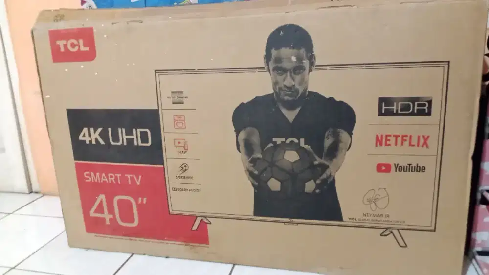 Smart digital TCL 40in UHD