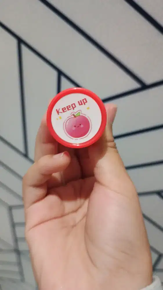 Stempel lucu gambar apel