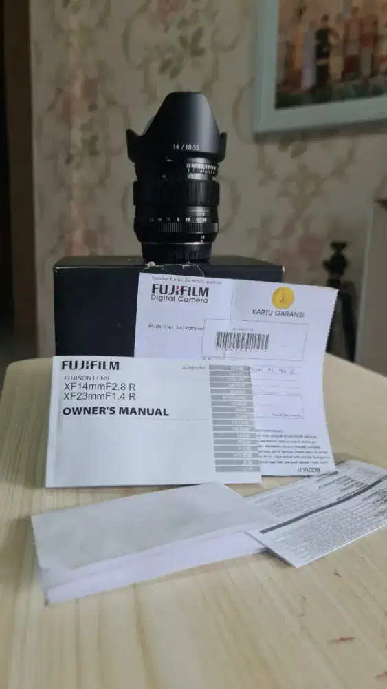 Lensa Fujifilm Fujinon XF 14 mm F2.8, lensa wide