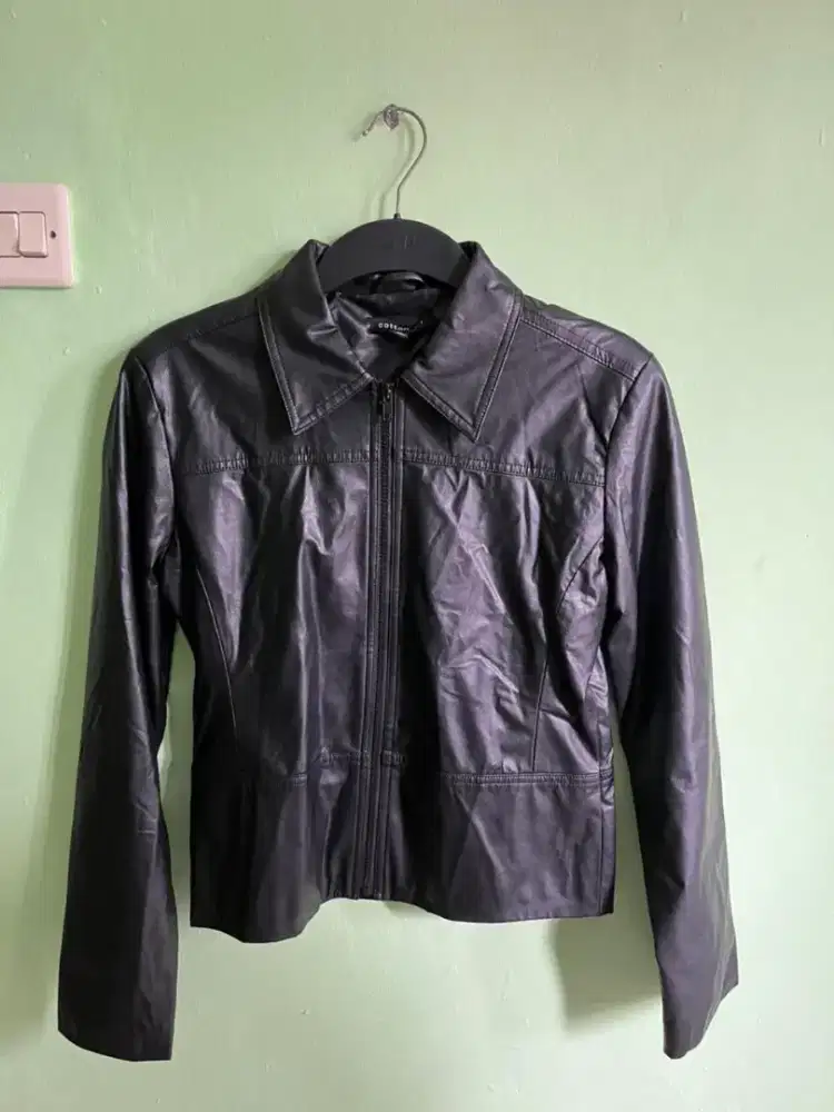 Jaket kulit cotton on