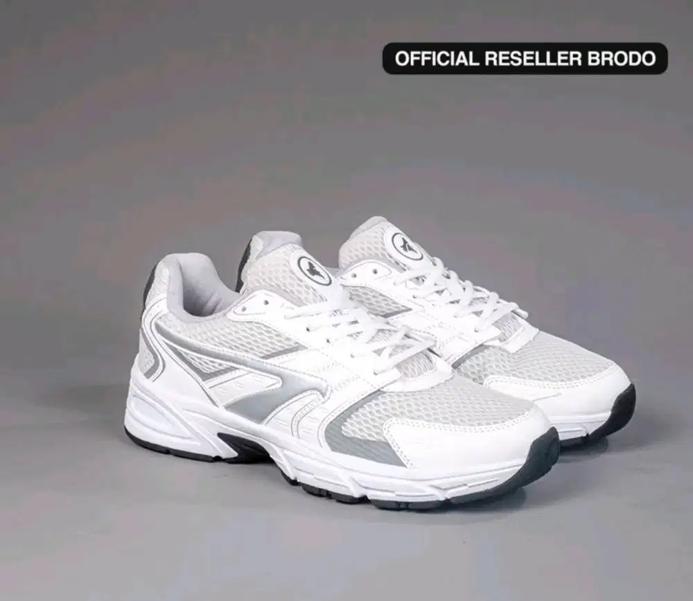 Sepatu Brodo Ace Neptune Dove Grey – Baru, Original, Best Seller