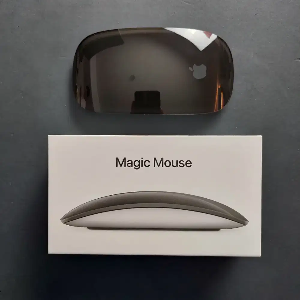 MAGIC MOUSE GEN 2 BLACK EX GARANSI RESMI