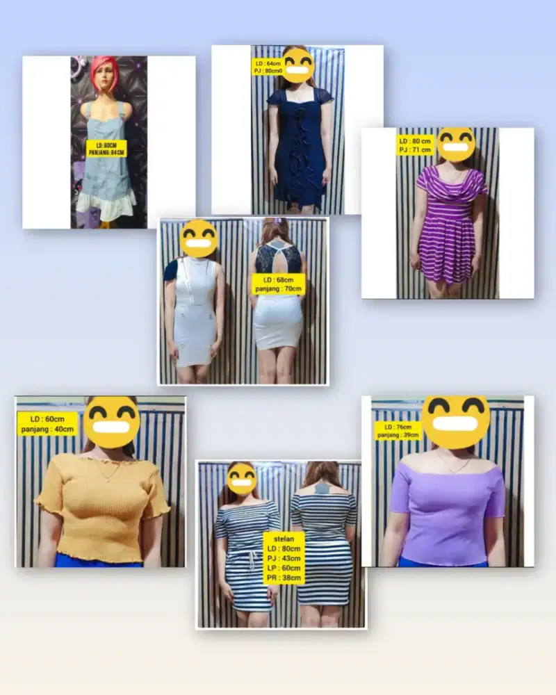 100ribu dapet 6 pcs baju