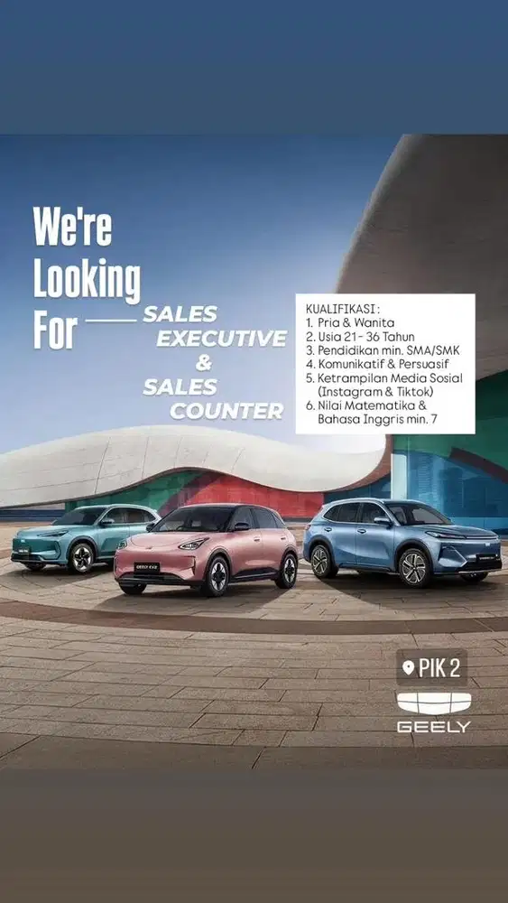 SALES OTOMOTIF GEELY