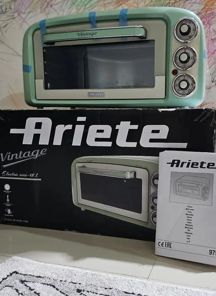Oven Listrik Ariete Vintage
