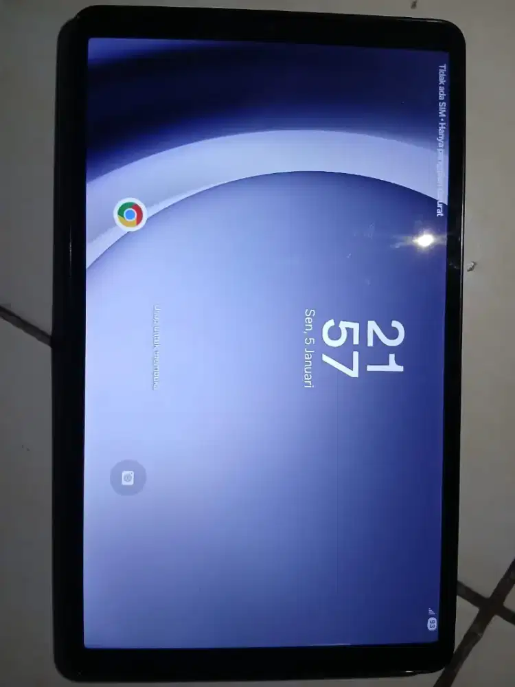 Tablet samaung tab A9 second mulus dan normal 90%
