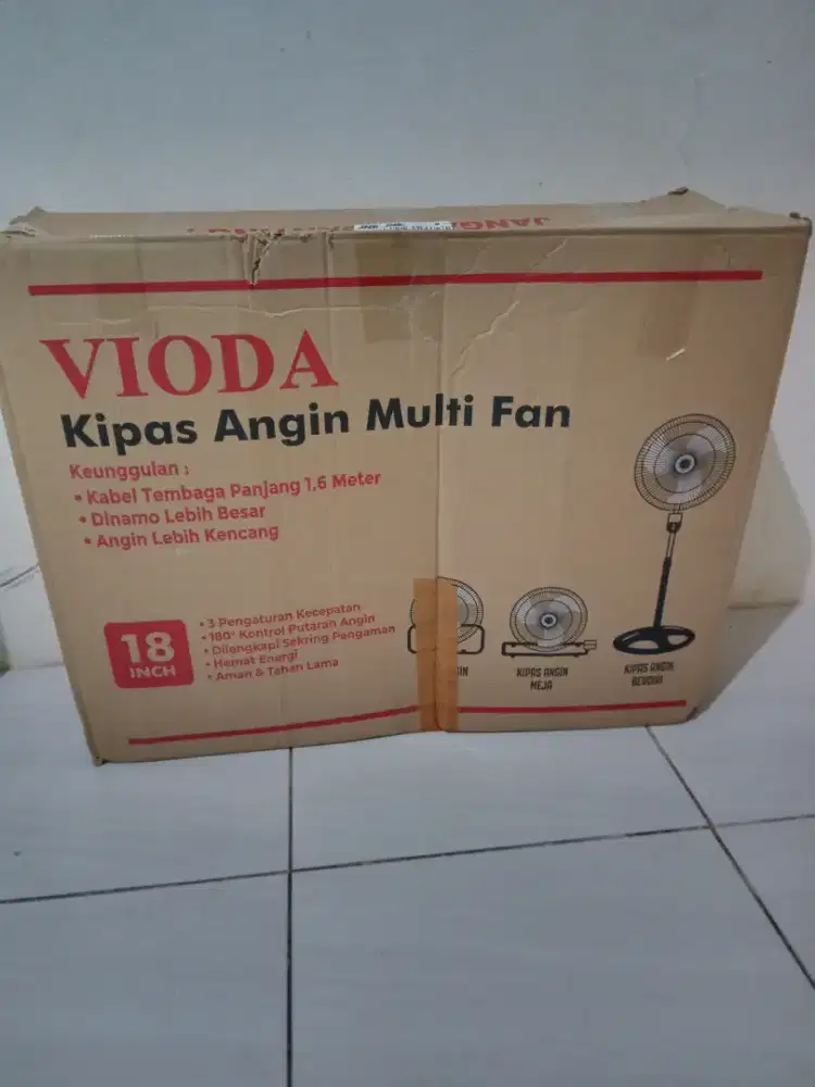 Vioda kipas angin besi 3 in 1