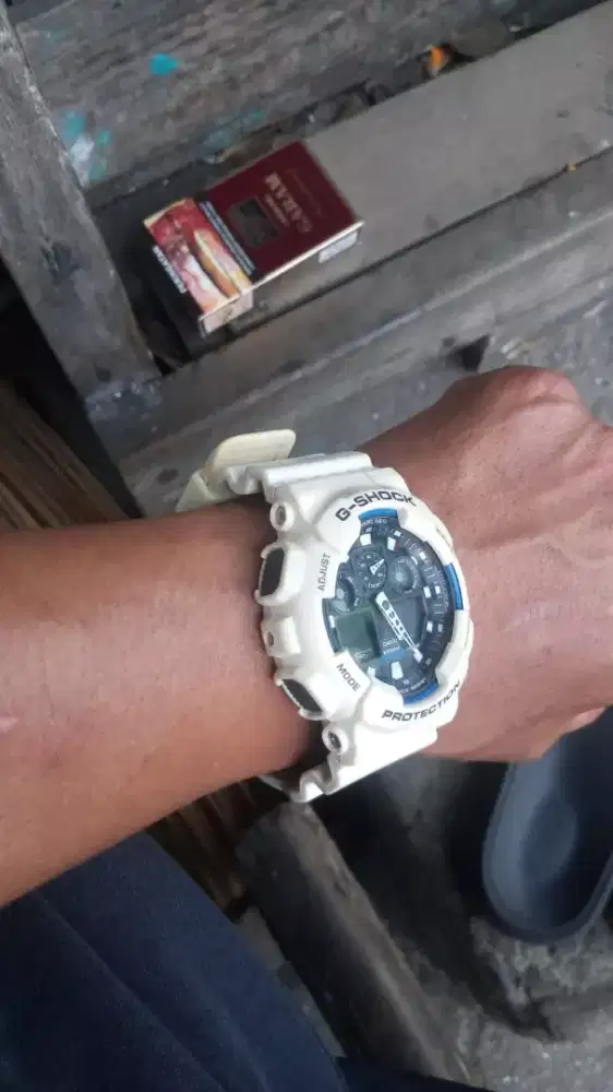 G-Shock A100 tombol mode perlu di service