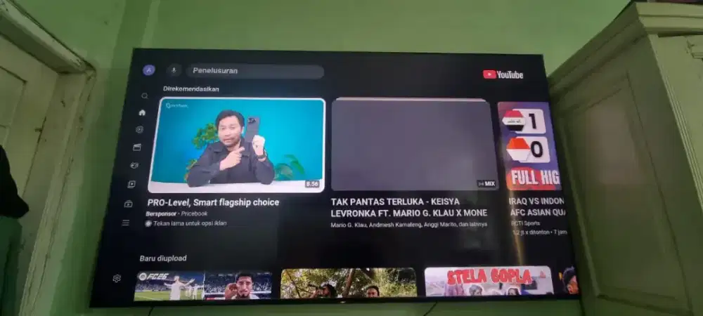 Jual cepat tv 75 inch alasan jual mau pindah