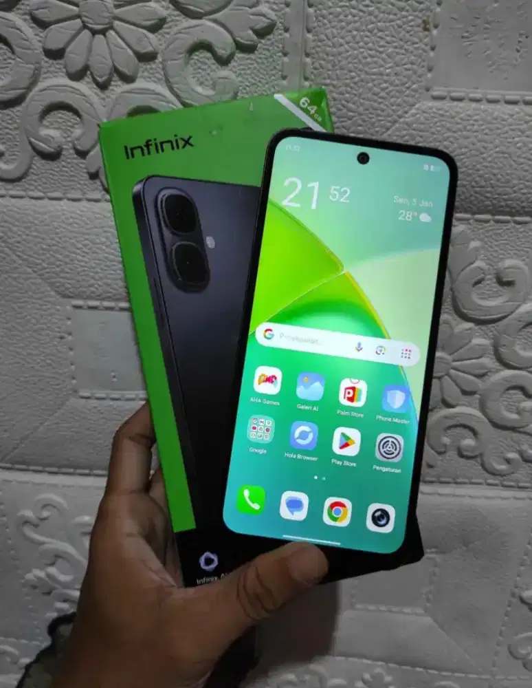 Infinix Smart 10 Ram 3+3/64 Mulus Garansi panjang