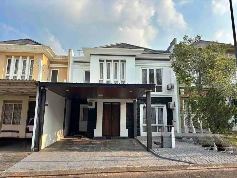 dijual rumah kota wisata siap huni mewah