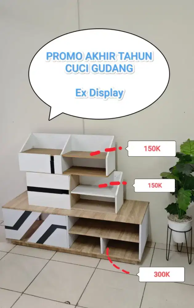 Furniture promo cuci gudang