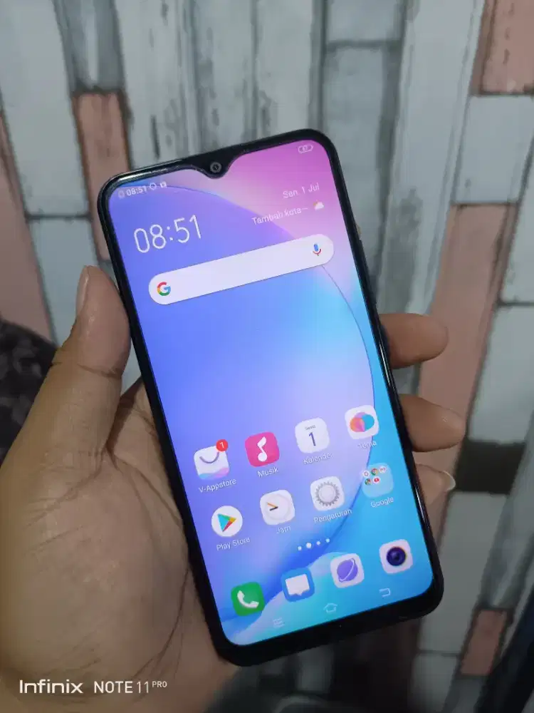 Vivo y12 ram 3/32gb hp aja batangan