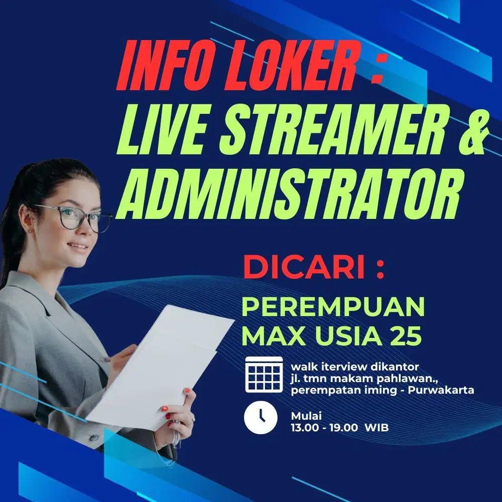 Loker khusus perempuan