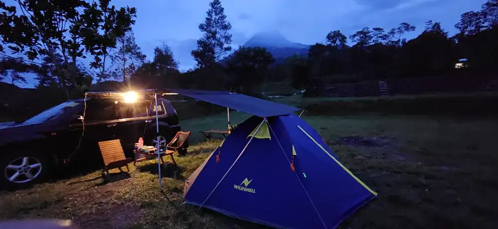 Tenda Wildshell Rote 4 istimewa 2x pakai