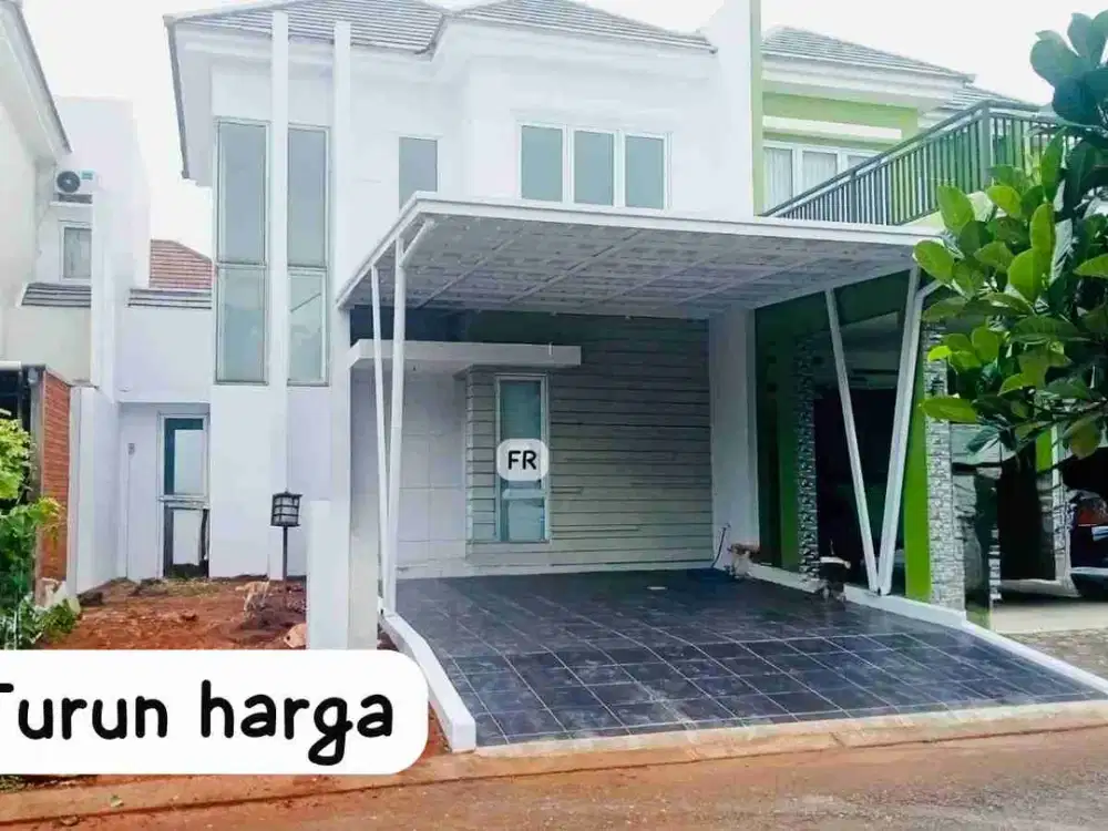 kota wisata like new cluster baru-baru atap baja ringan full renov