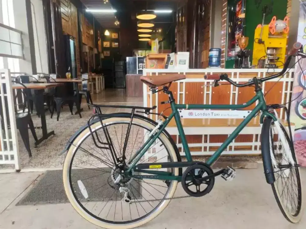 Sepeda ontel london taxi