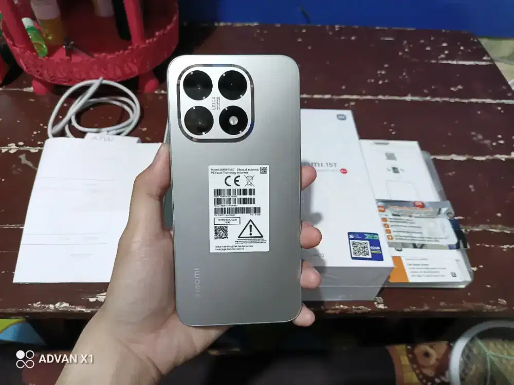 Xiaomi 15T 12/512gb Fullset Nominus LikeNew Garansi Resmi Panjang