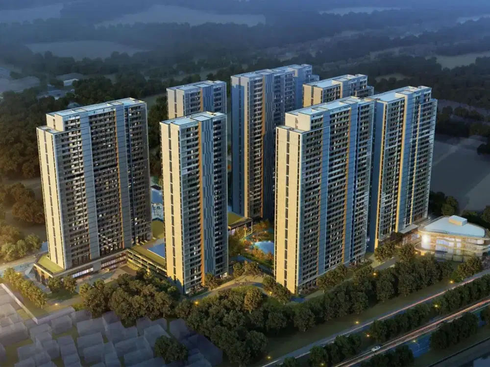 Di sewa cepat studio full furnish cukup bawa koper saja sudah siap huni