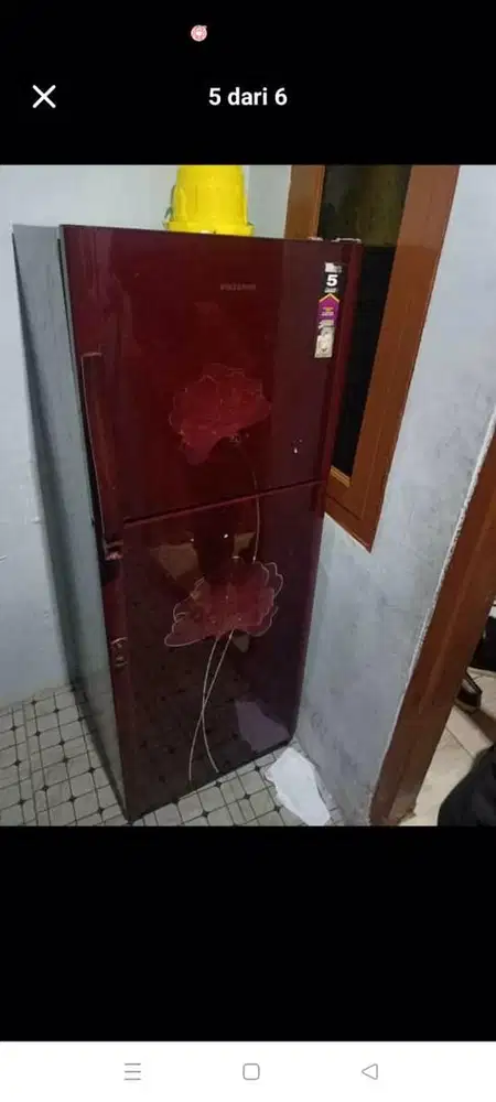 Kulkas polytron 2 pintu