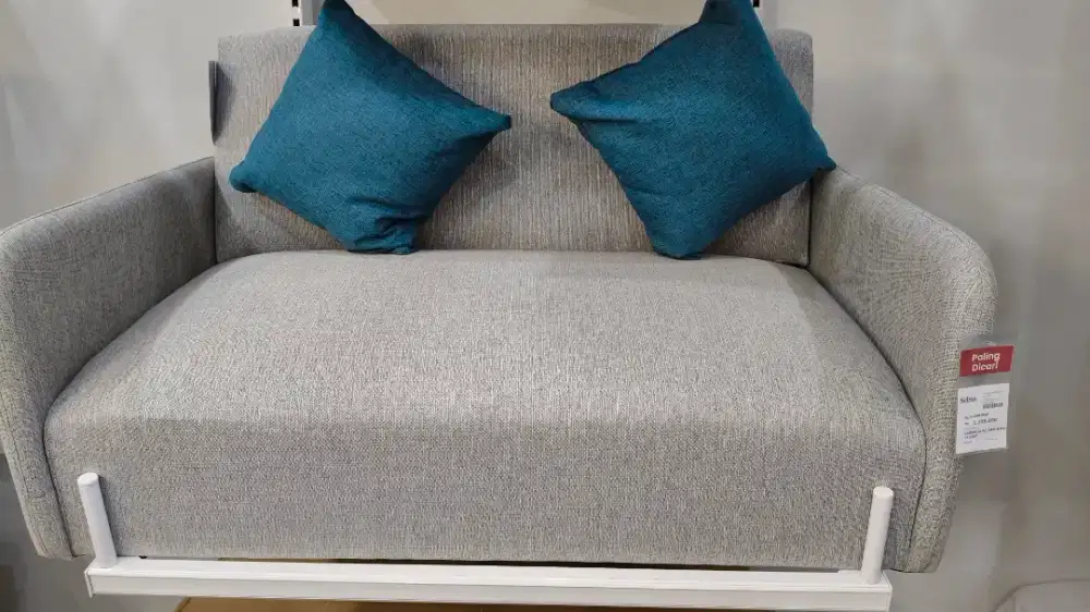 SOFA 2 SEATER GREY