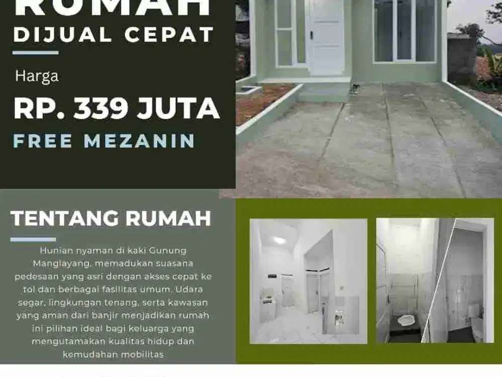 Hunian komersial angsuran subsidi