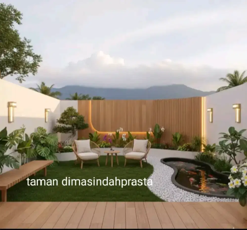 Jasa taman profesional