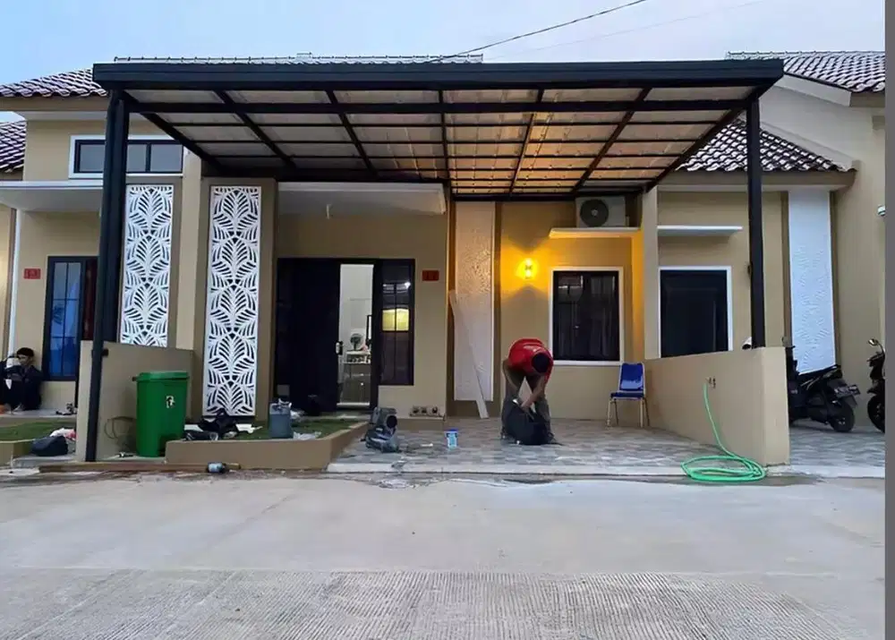 Kanopi alderon doble layer plus talang air