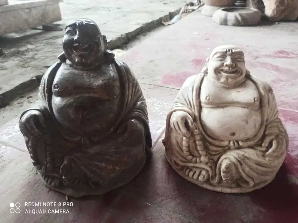 Kerajinan patung Buddha Jule batu onik