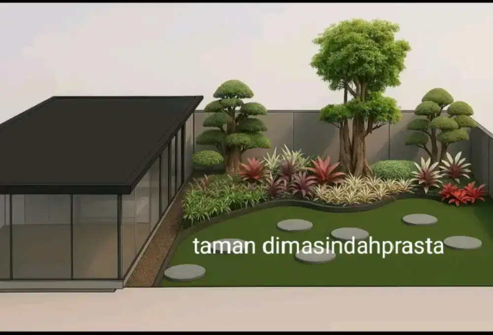Jasa bikin taman