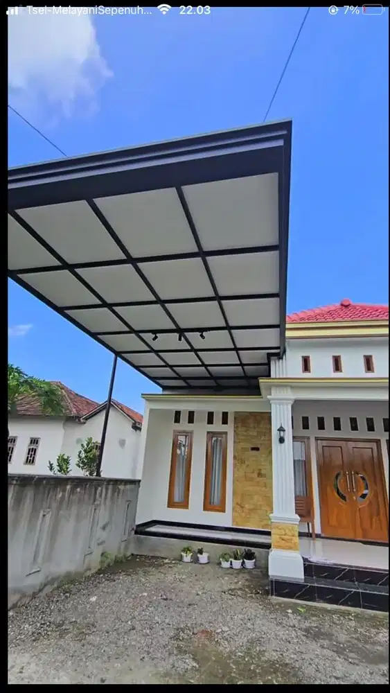 Kanopi cordoba minimalis premium