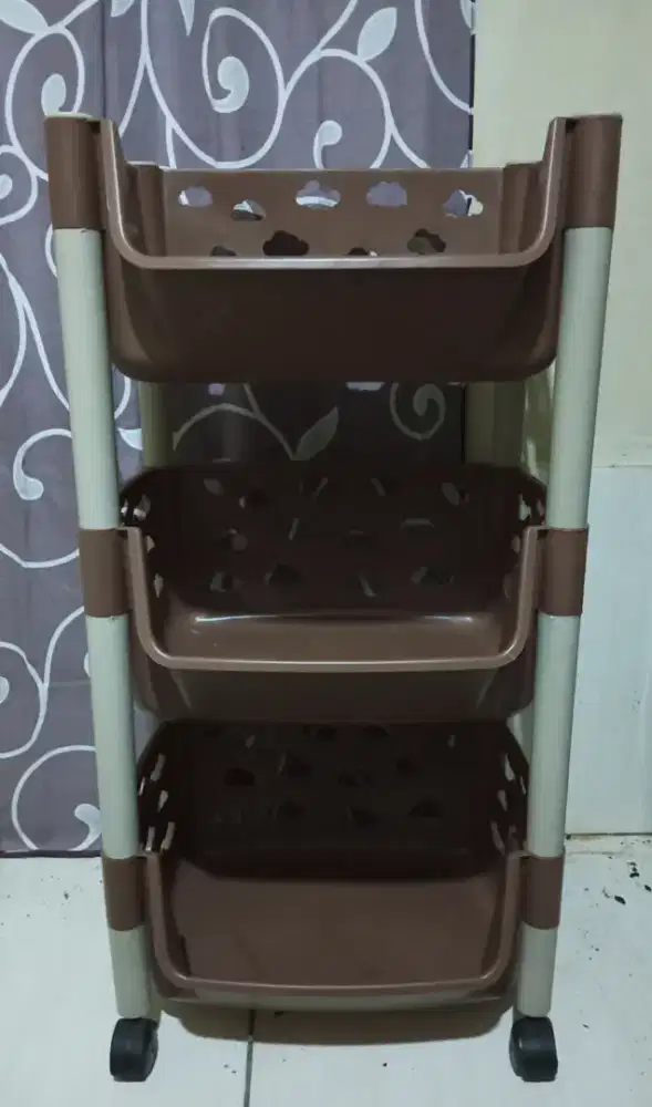 *HARGA PAS* Rak Plastik Besar Tebal 3 Susun