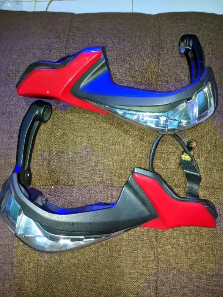 Jual ANG Motor Pelindung DRL LED Lampu Indikator Brush Hand Guard