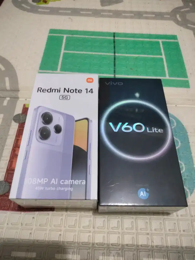 Vivo V60 lite 4G 8/256 & Redmi note 14 5G 8/256. Segel semua