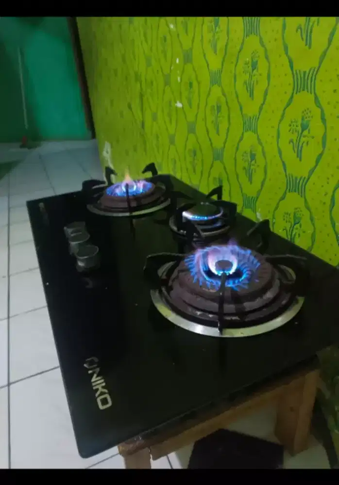Kompor gas tanam Niko 3 tungku