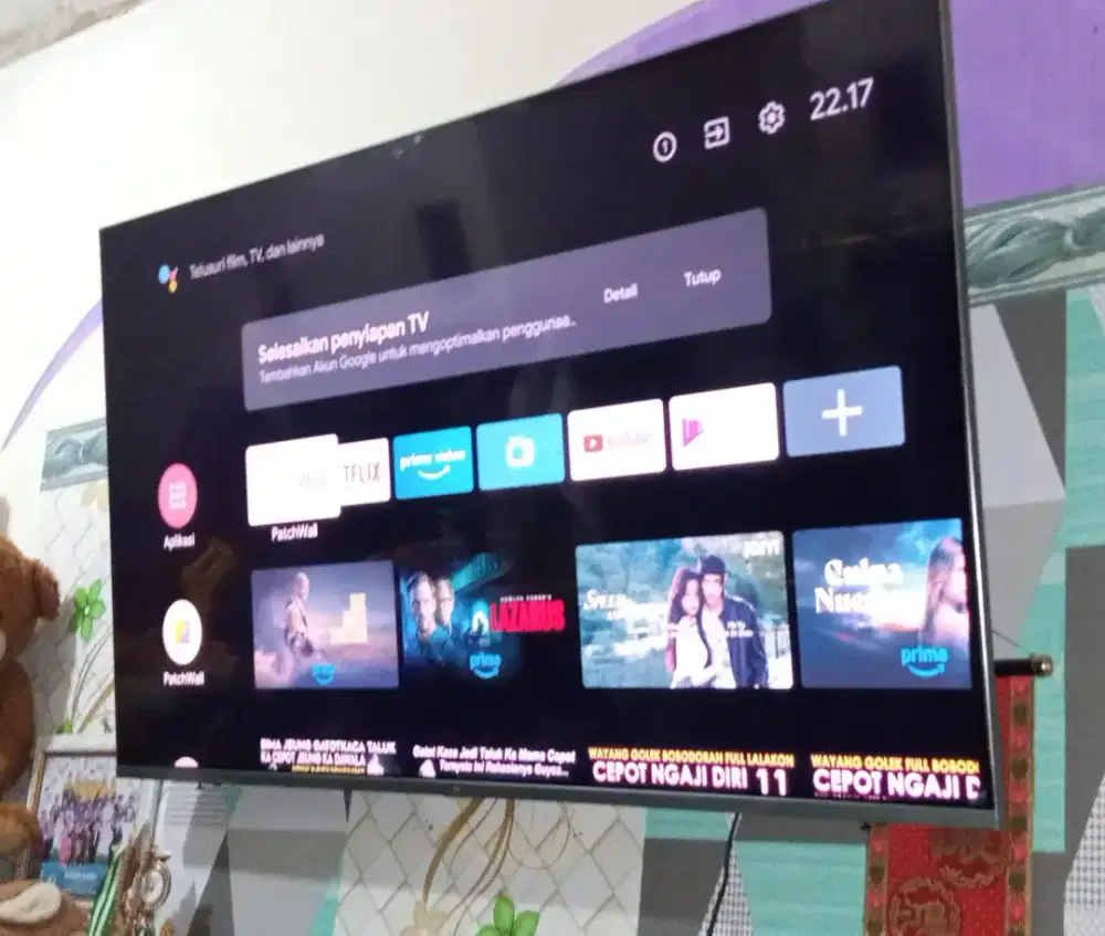 Jual Bu Qled Tv Smart Android Digital Xiomy 55 inch,8bln pakai,nego