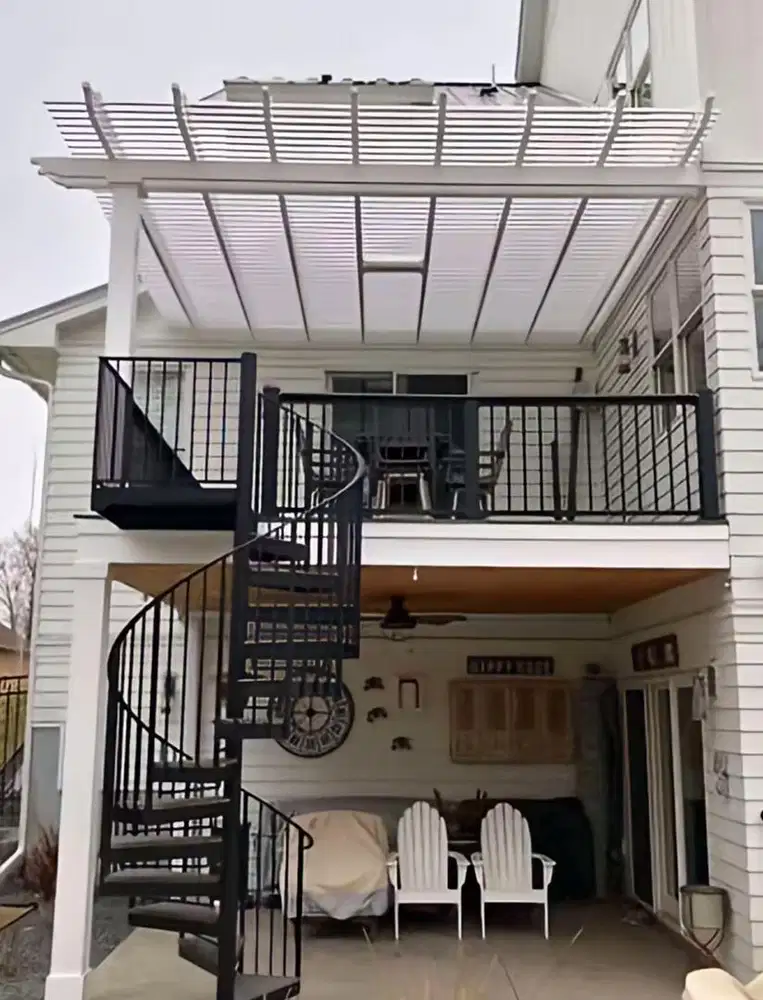 Kanopi mezanine outdoor balkon