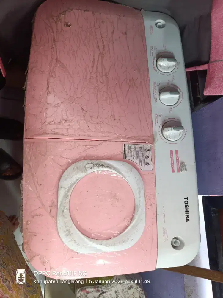 Mesin cuci second toshiba