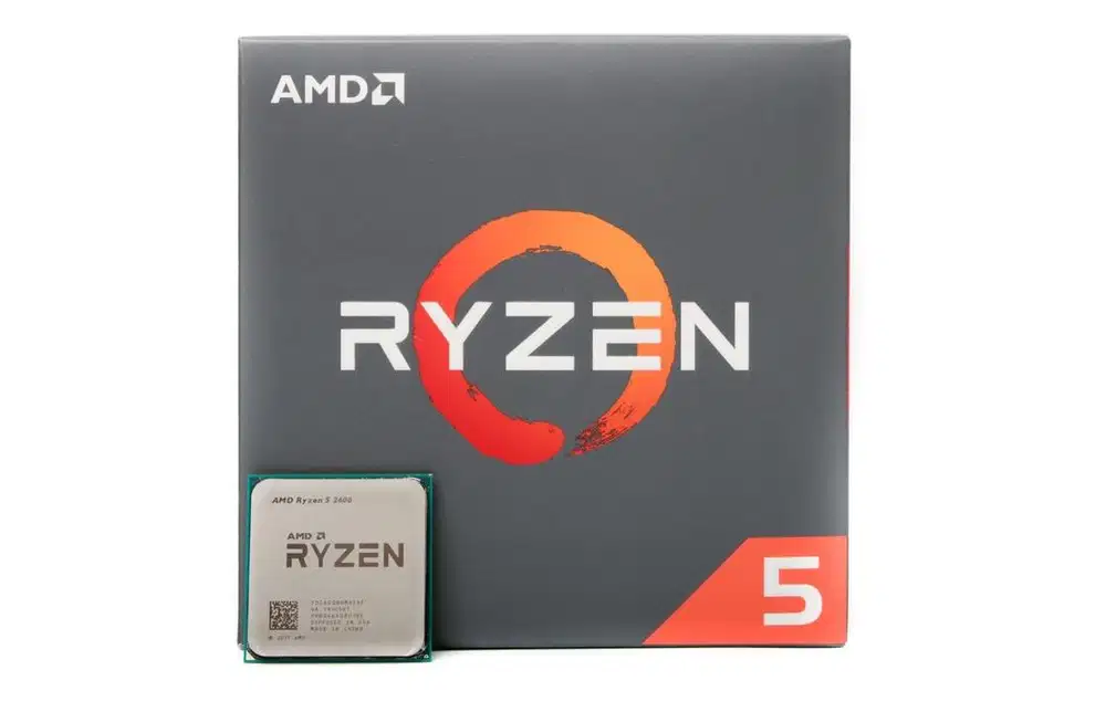 Dijual CPU Ryzen 5 2600 bekas tanpa fan