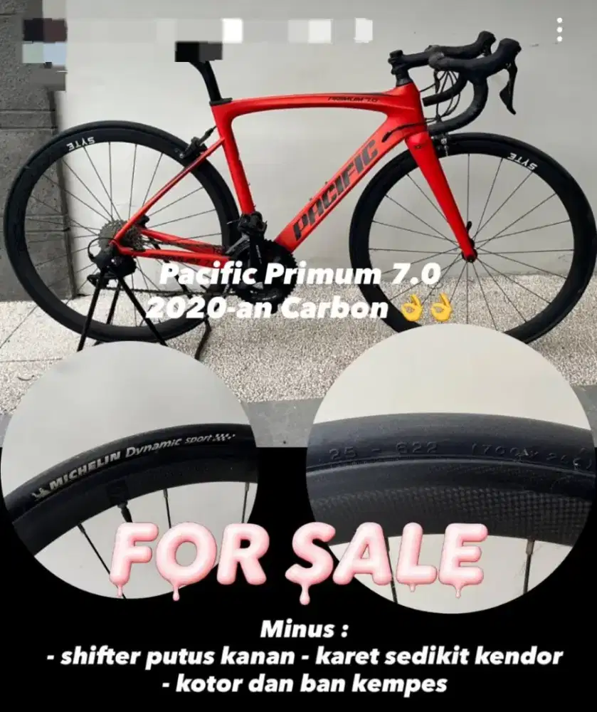Sepeda pacific primium 7.0 2020an Carbo