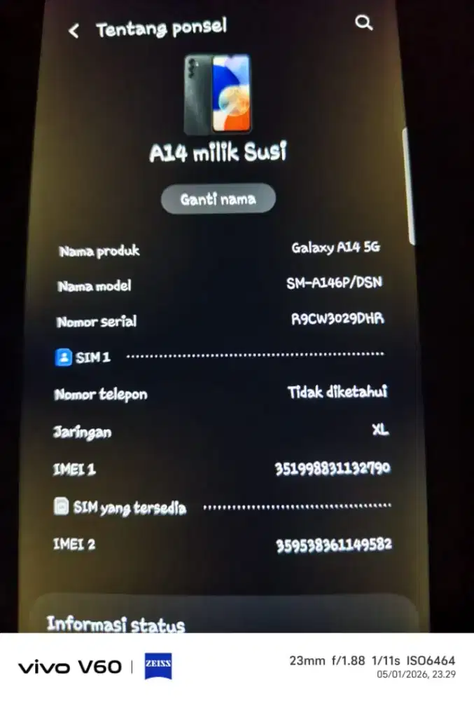 Samsung A14 5G 6/128