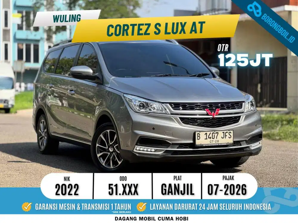 Wuling Cortez S Lux AT Abu Abu 2022