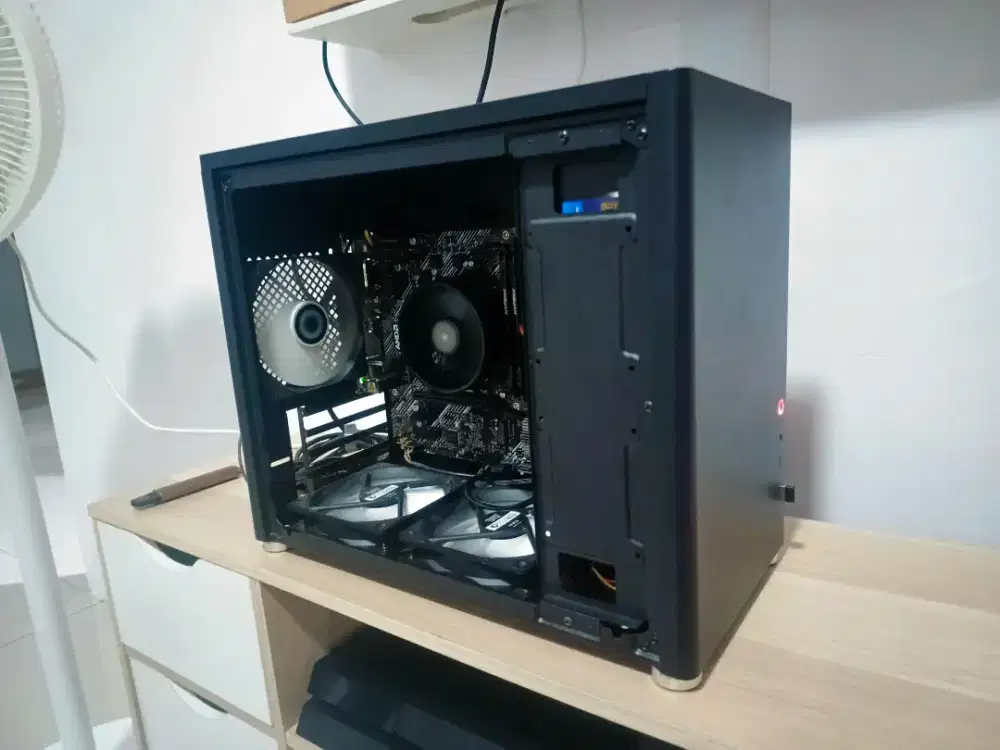 Jual/TT PC Mix Baru AMD Ryzen 5 5600G Ram 16gb Ssd 1tb